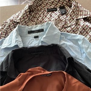 Womens blouses-express and NY&Co - size large - lot of 4